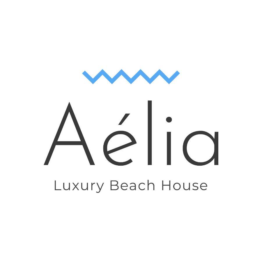 Aelia Luxury Beach House Rethymno  ภายนอก รูปภาพ